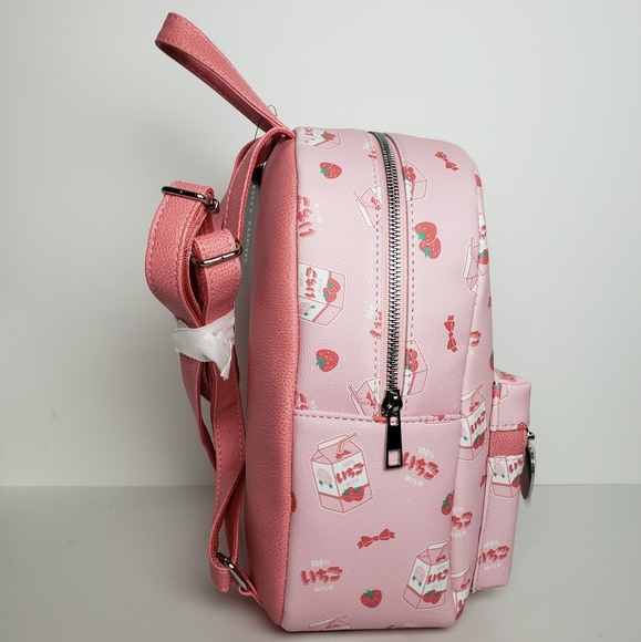 Strawberry Milk Mini Backpack 
